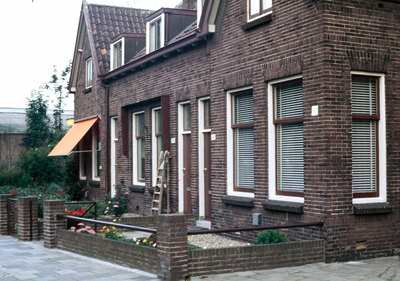 21340 Gezicht op de voorgevels van de panden Amsterdamsestraatweg 741-hoger te Utrecht.